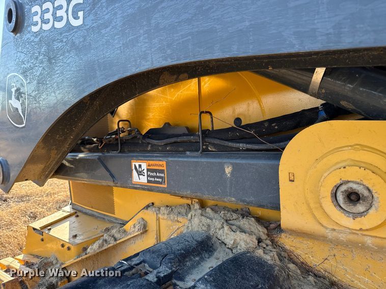 image for item ES5680 2020 John Deere 333G tracked skid steer loader