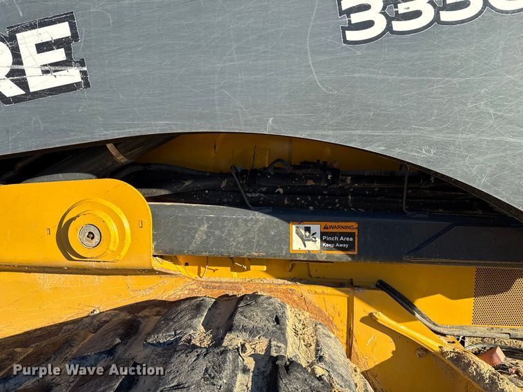 image for item ES5680 2020 John Deere 333G tracked skid steer loader