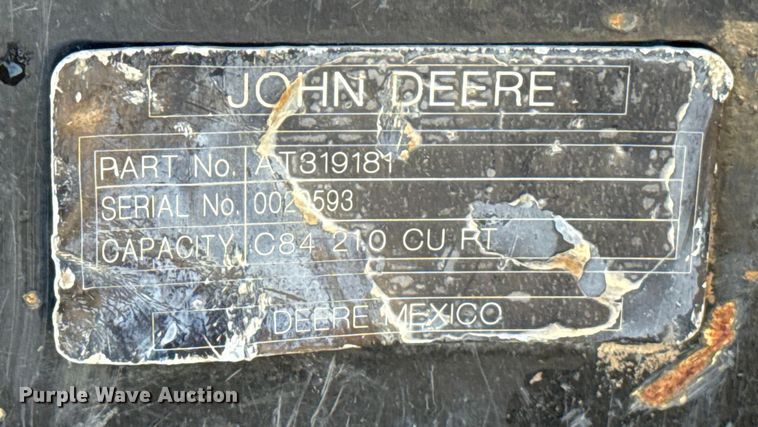 image for item ES5680 2020 John Deere 333G tracked skid steer loader