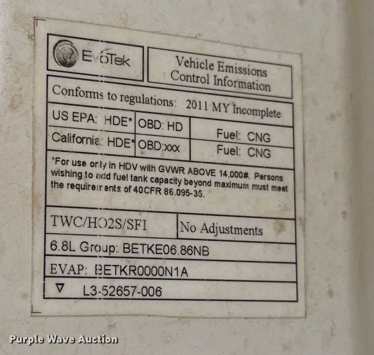 image for item ES5711 2011 Ford F550 Super Duty XL flatbed truck