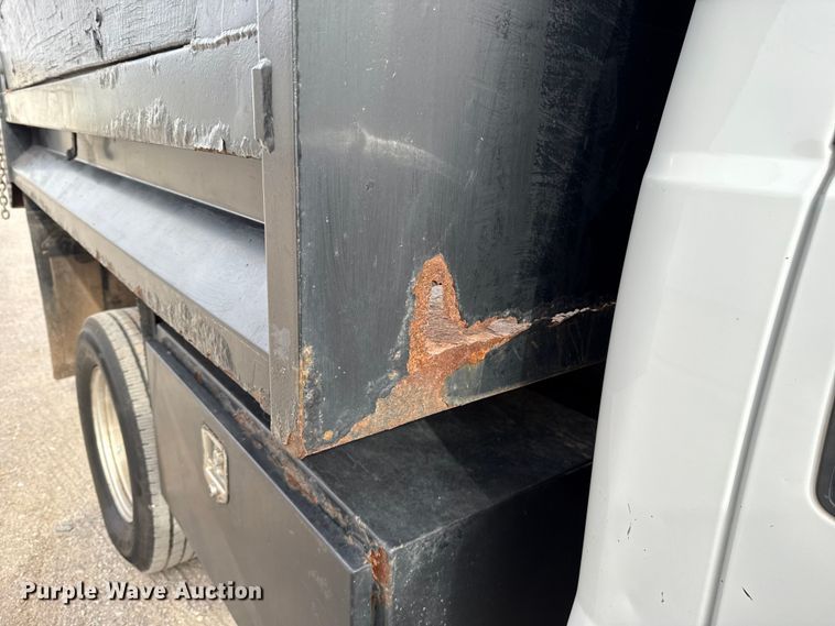 image for item ES5712 2011 Ford F350 Super Duty XL dump bed pickup truck