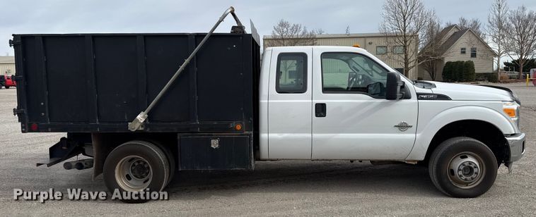 image for item ES5713 2012 Ford F350 Super Duty XL dump bed pickup truck