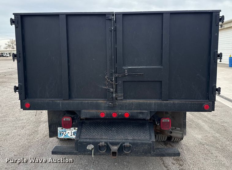 image for item ES5713 2012 Ford F350 Super Duty XL dump bed pickup truck