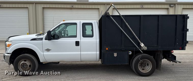 image for item ES5713 2012 Ford F350 Super Duty XL dump bed pickup truck