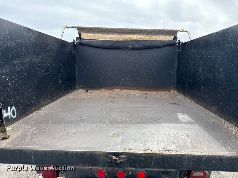 image for item ES5713 2012 Ford F350 Super Duty XL dump bed pickup truck