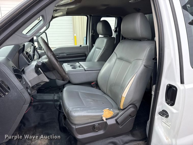 image for item ES5713 2012 Ford F350 Super Duty XL dump bed pickup truck