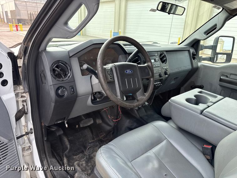 image for item ES5713 2012 Ford F350 Super Duty XL dump bed pickup truck