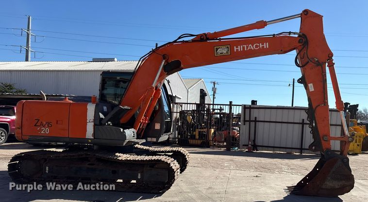 image for item ES8510 2012 Hitachi Zaxis 120-3 excavator
