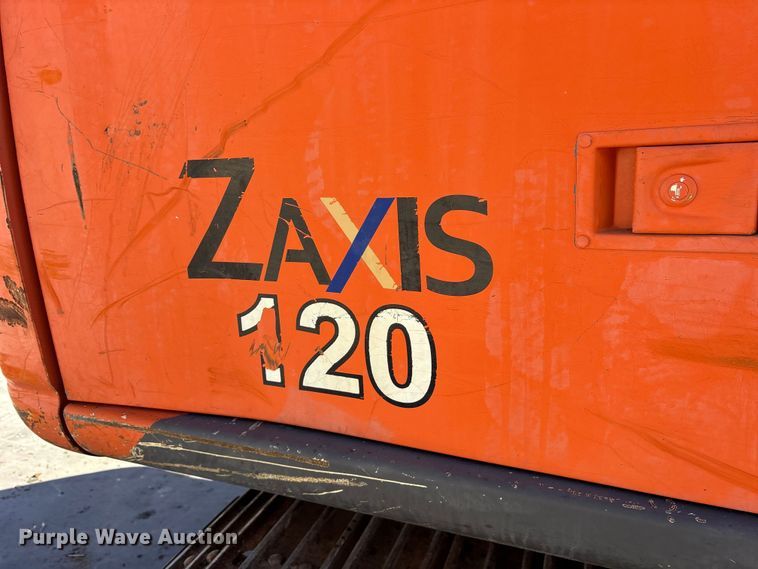 image for item ES8510 2012 Hitachi Zaxis 120-3 excavator