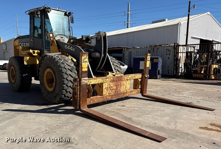 image for item ES8511 2012 John Deere 644K wheel loader