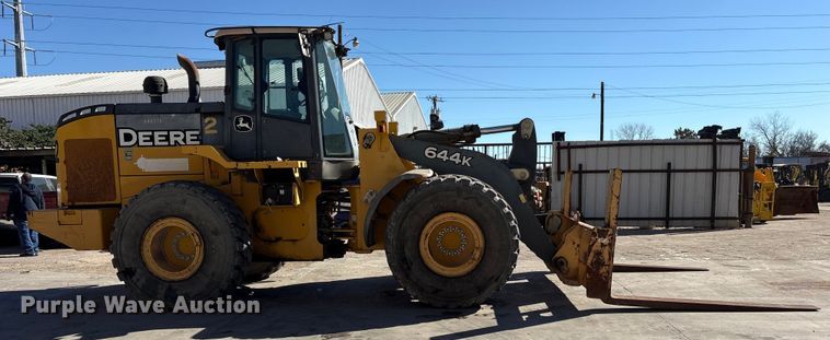 image for item ES8511 2012 John Deere 644K wheel loader