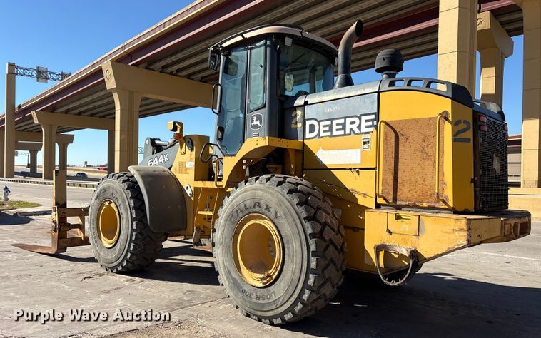 image for item ES8511 2012 John Deere 644K wheel loader