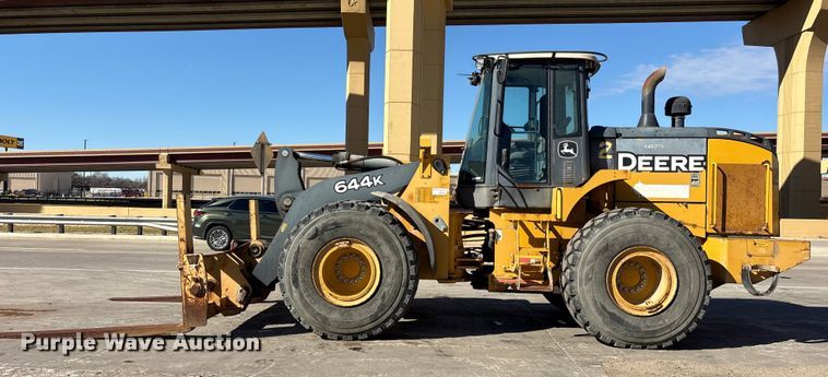 image for item ES8511 2012 John Deere 644K wheel loader