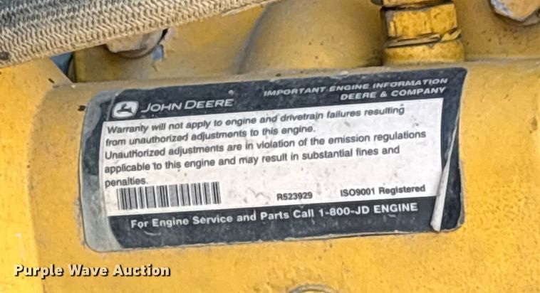 image for item ES8511 2012 John Deere 644K wheel loader