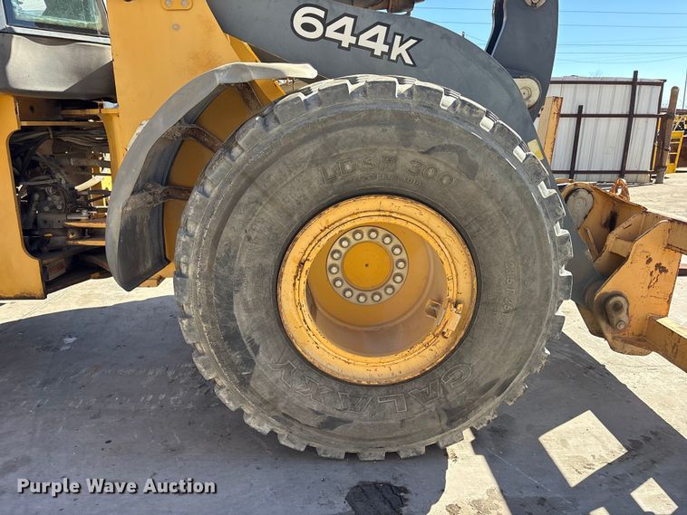 image for item ES8511 2012 John Deere 644K wheel loader