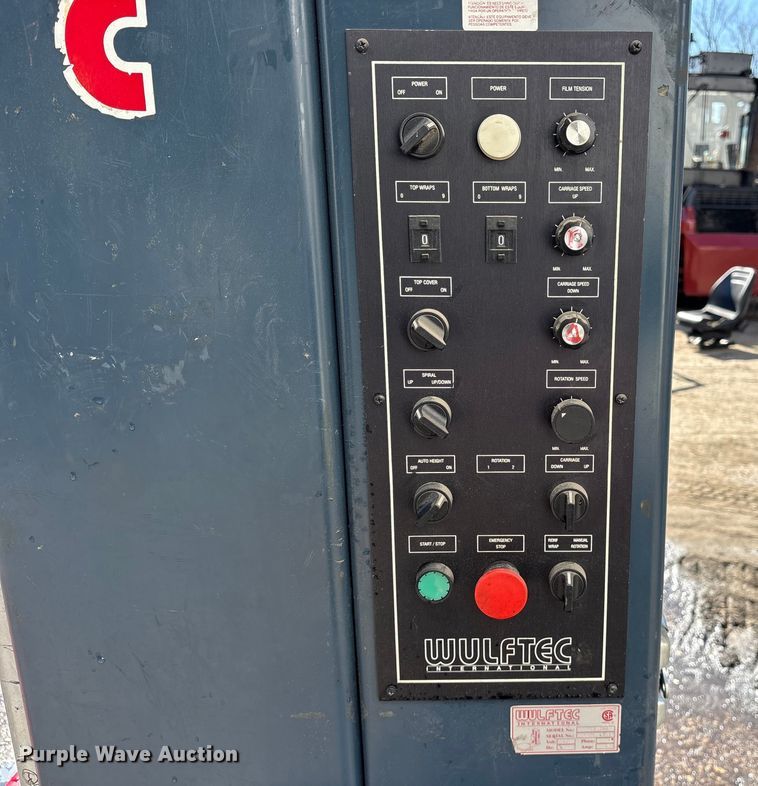 image for item ES8512 Wilfred International WLP-200 pallet wrap machine
