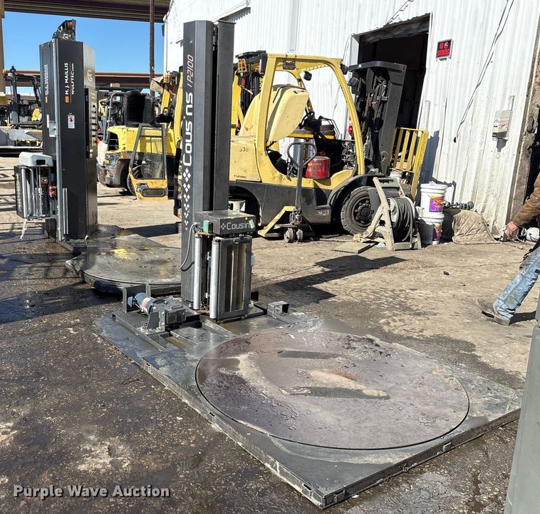 image for item ES8514 Cousins LP2100 wrap machine