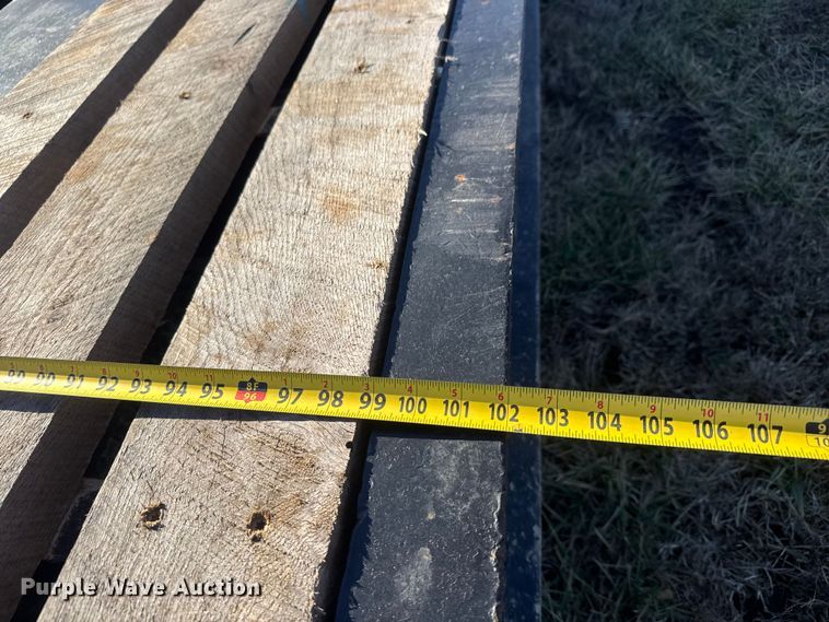 image for item ET4137 1995 Dynaweld lowboy equipment trailer