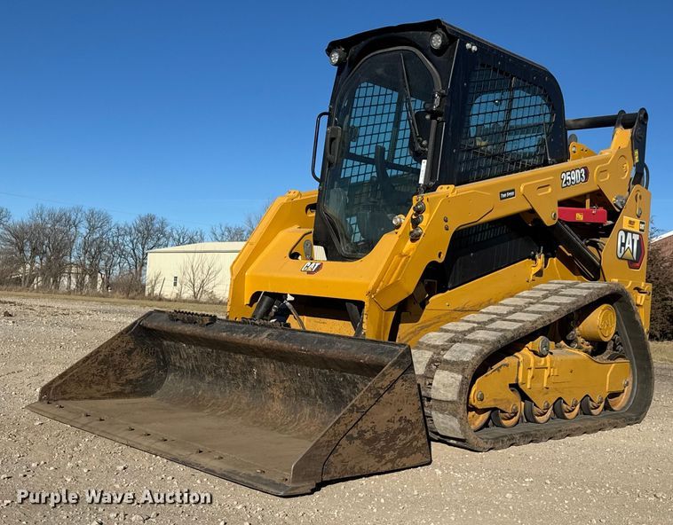 image for item ET4138 2022 Caterpillar 259D3 tracked skid steer loader