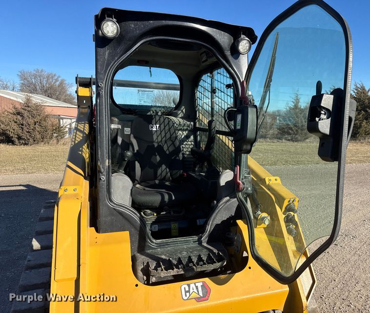 image for item ET4138 2022 Caterpillar 259D3 tracked skid steer loader