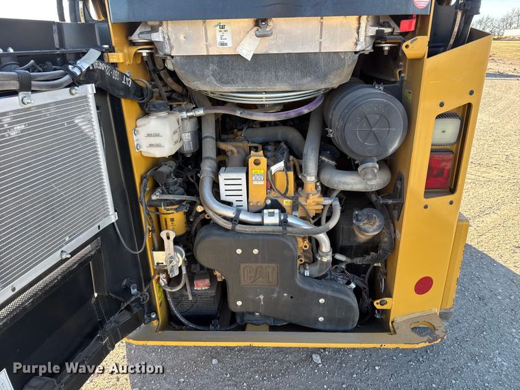 image for item ET4138 2022 Caterpillar 259D3 tracked skid steer loader