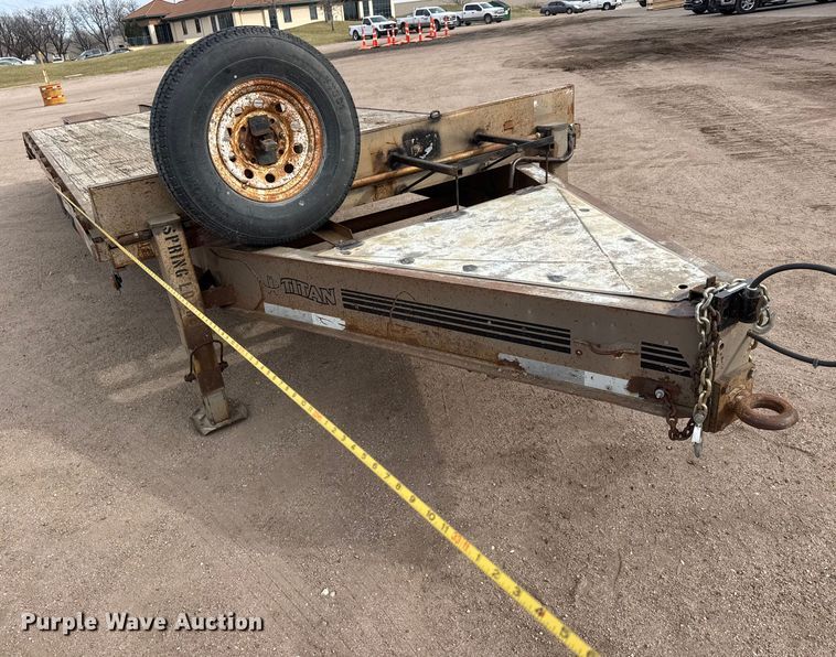 image for item ET4358 2006 Titan equipment trailer