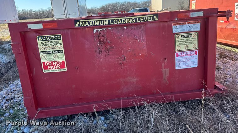 image for item ET4362 Roll-off dumpster