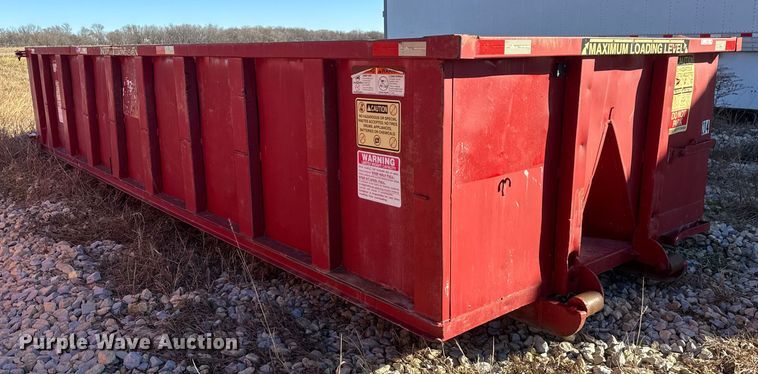 image for item ET4362 Roll-off dumpster