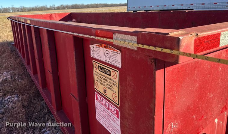 image for item ET4362 Roll-off dumpster
