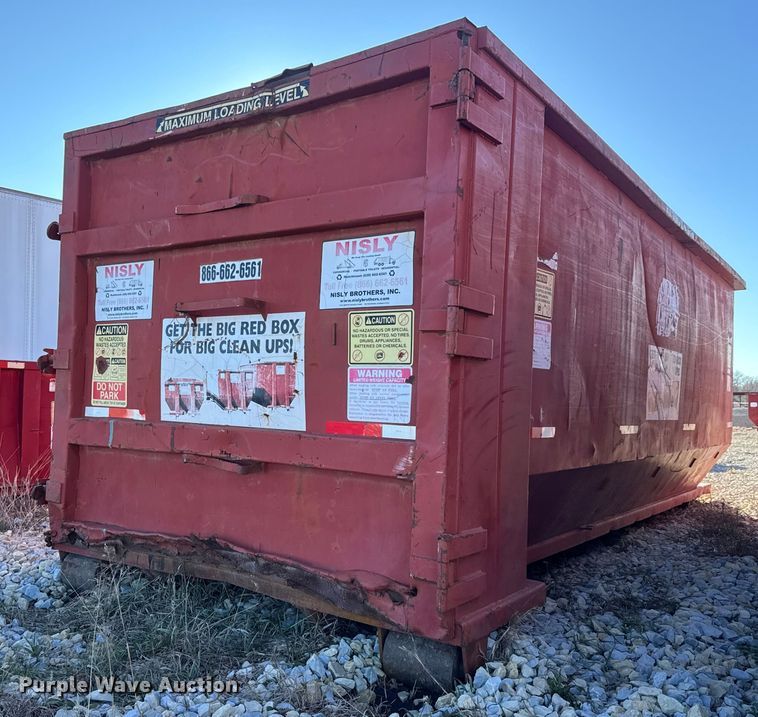 image for item ET4363 Roll-off dumpster