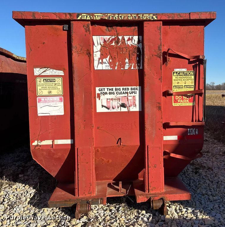 image for item ET4363 Roll-off dumpster