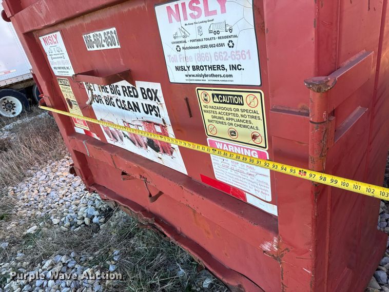 image for item ET4363 Roll-off dumpster