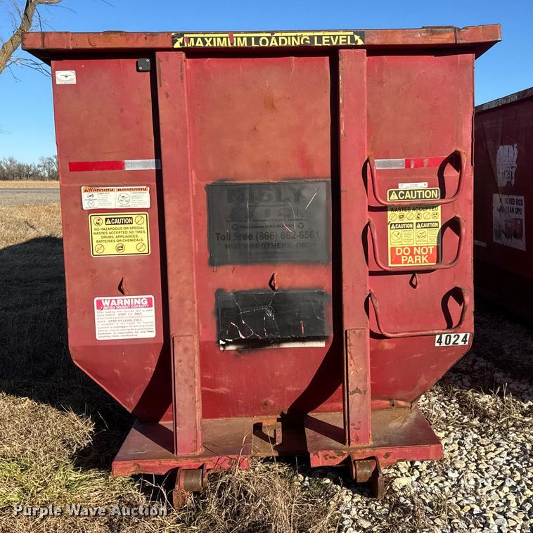 image for item ET4364 Roll Offs Roll-off dumpster