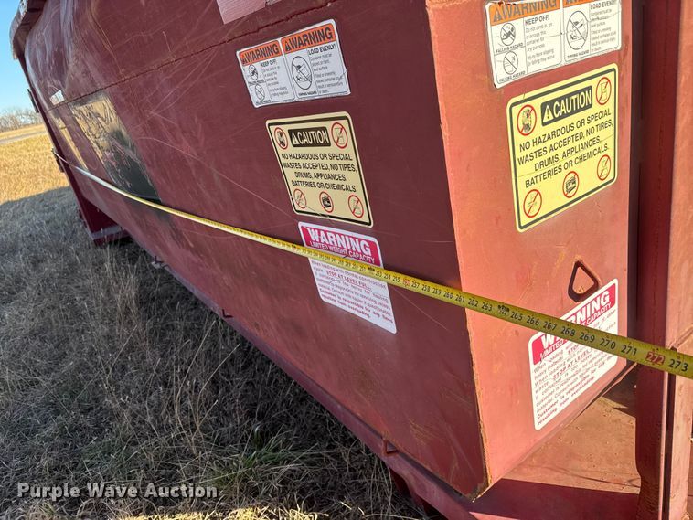 image for item ET4364 Roll Offs Roll-off dumpster