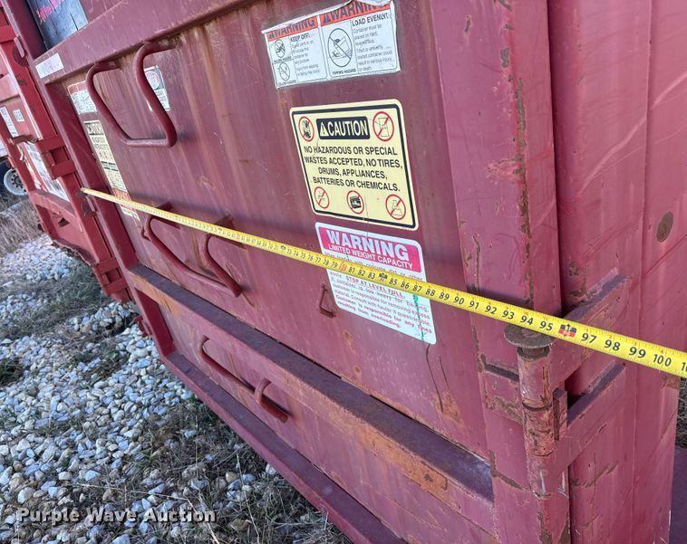 image for item ET4364 Roll Offs Roll-off dumpster