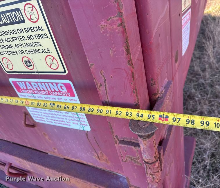 image for item ET4364 Roll Offs Roll-off dumpster