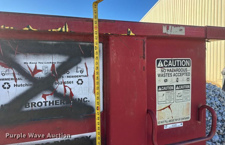 image for item ET4366 Roll-Off dumpster