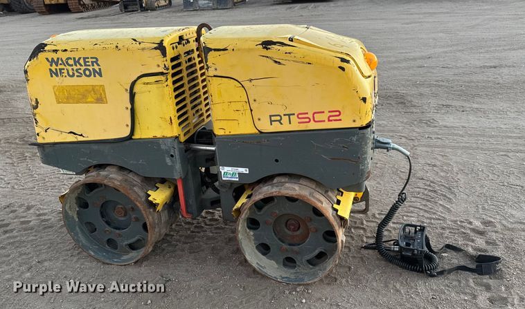 image for item ET4385 2013 Wacker Neuson RTX-SC2 trench compactor