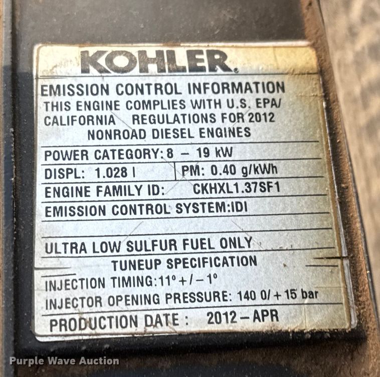 image for item ET4385 2013 Wacker Neuson RTX-SC2 trench compactor