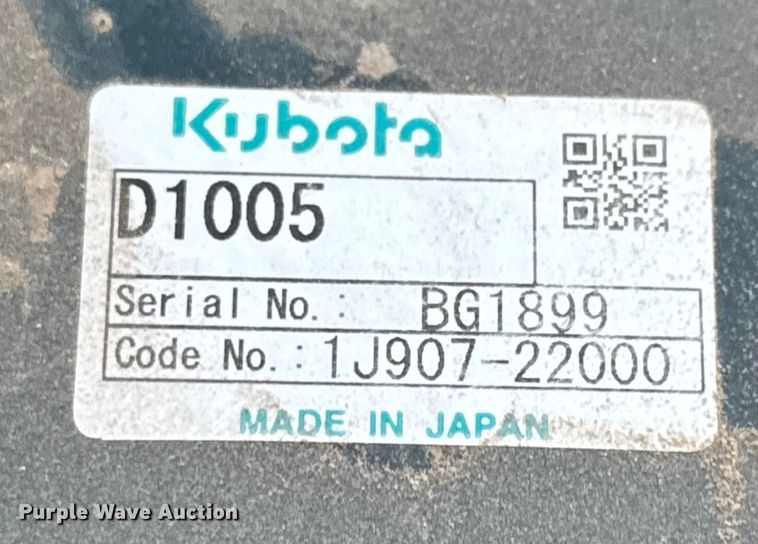 image for item ET4386 2011 Bomag BMP 8500 trench compactor