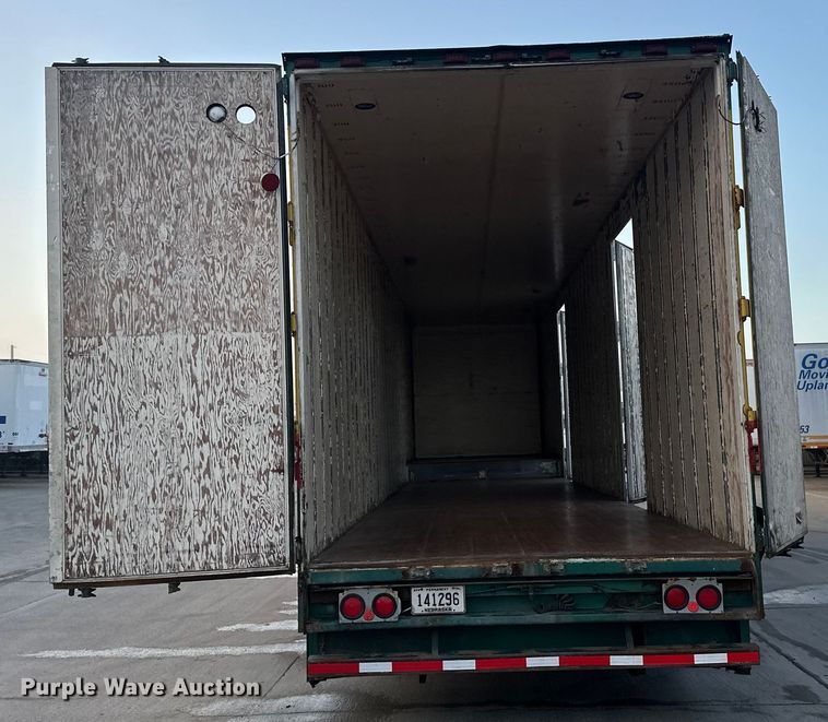 image for item ET4653 1992 Kentucky Manufacturing Company dry van trailer