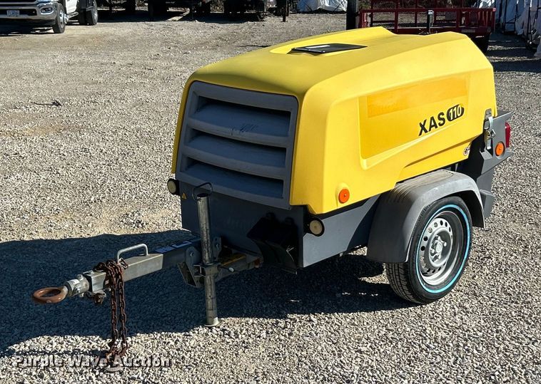 image for item ET6854 2016 Atlas Copco XAS 110 air compressor