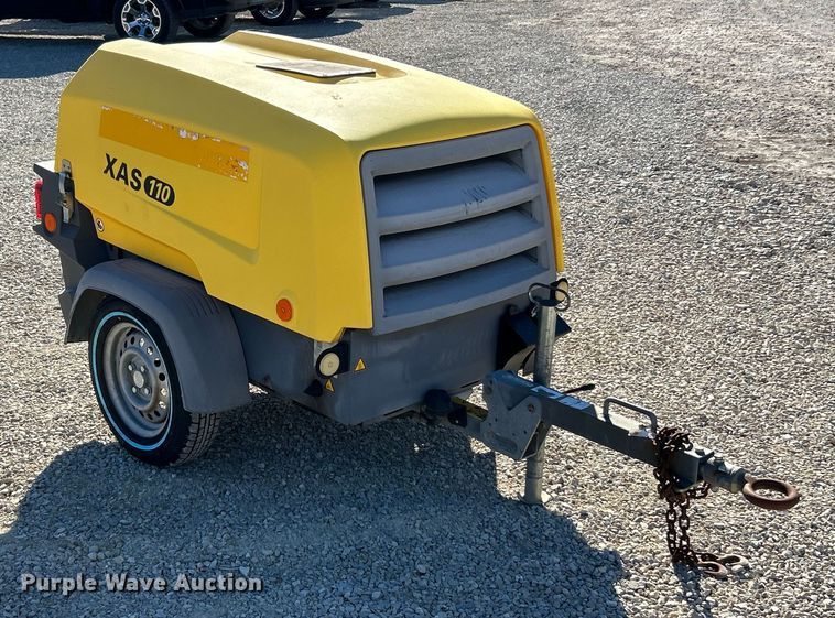 image for item ET6854 2016 Atlas Copco XAS 110 air compressor