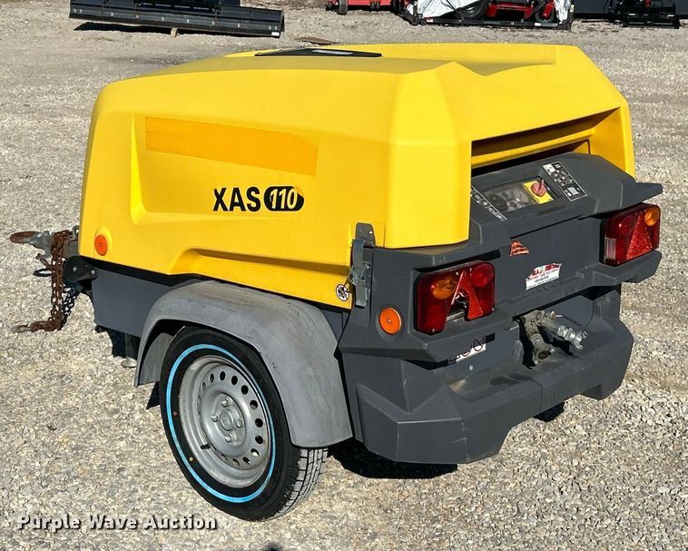 image for item ET6854 2016 Atlas Copco XAS 110 air compressor