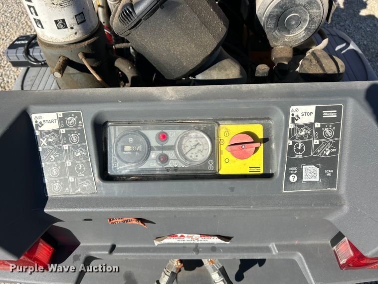 image for item ET6854 2016 Atlas Copco XAS 110 air compressor