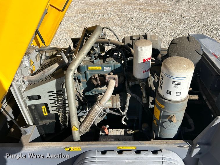 image for item ET6854 2016 Atlas Copco XAS 110 air compressor