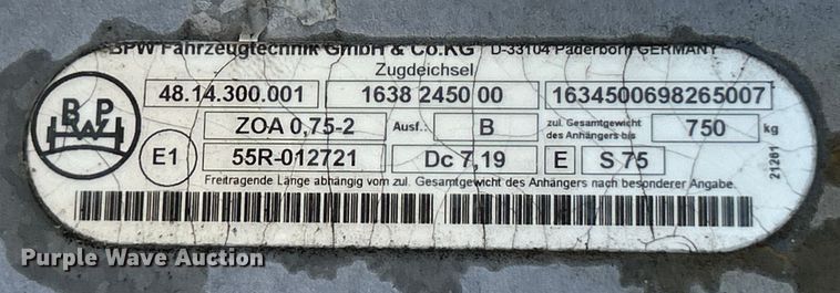 image for item ET6854 2016 Atlas Copco XAS 110 air compressor