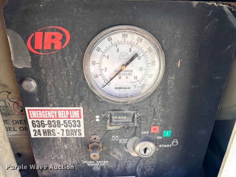 image for item ET6855 2006 Ingersoll Rand Air Source Plus air compressor
