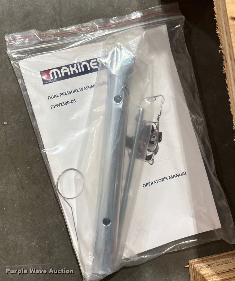 image for item EU0267 2022 Makinex DPW-2500-DS pressure washer
