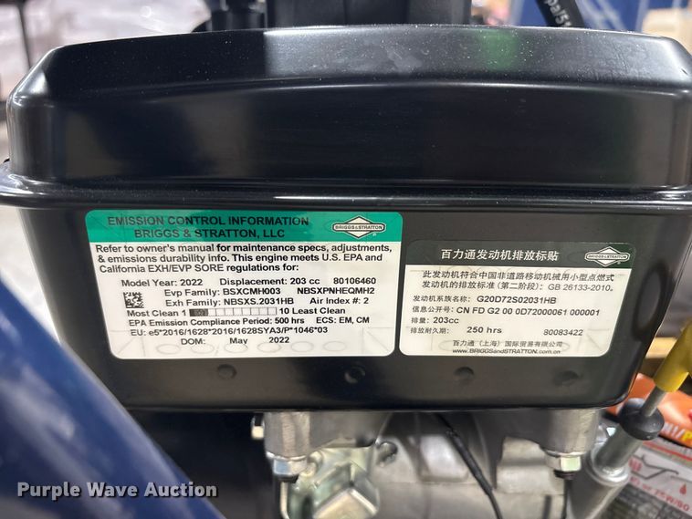 image for item EU0268 2022 Makinex DPW-2500-DS pressure washer